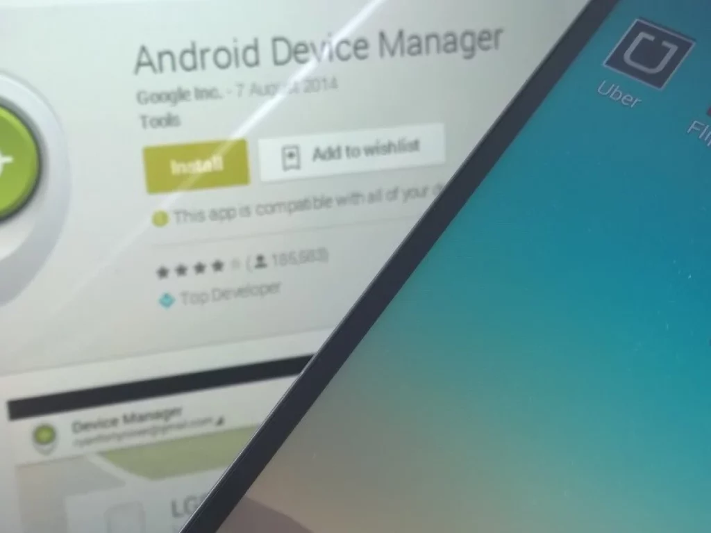 Google Android Device Manager untuk menemukan hp realme