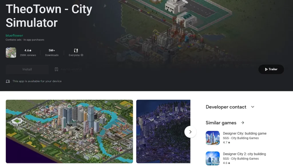 Game Membangun Kota Android