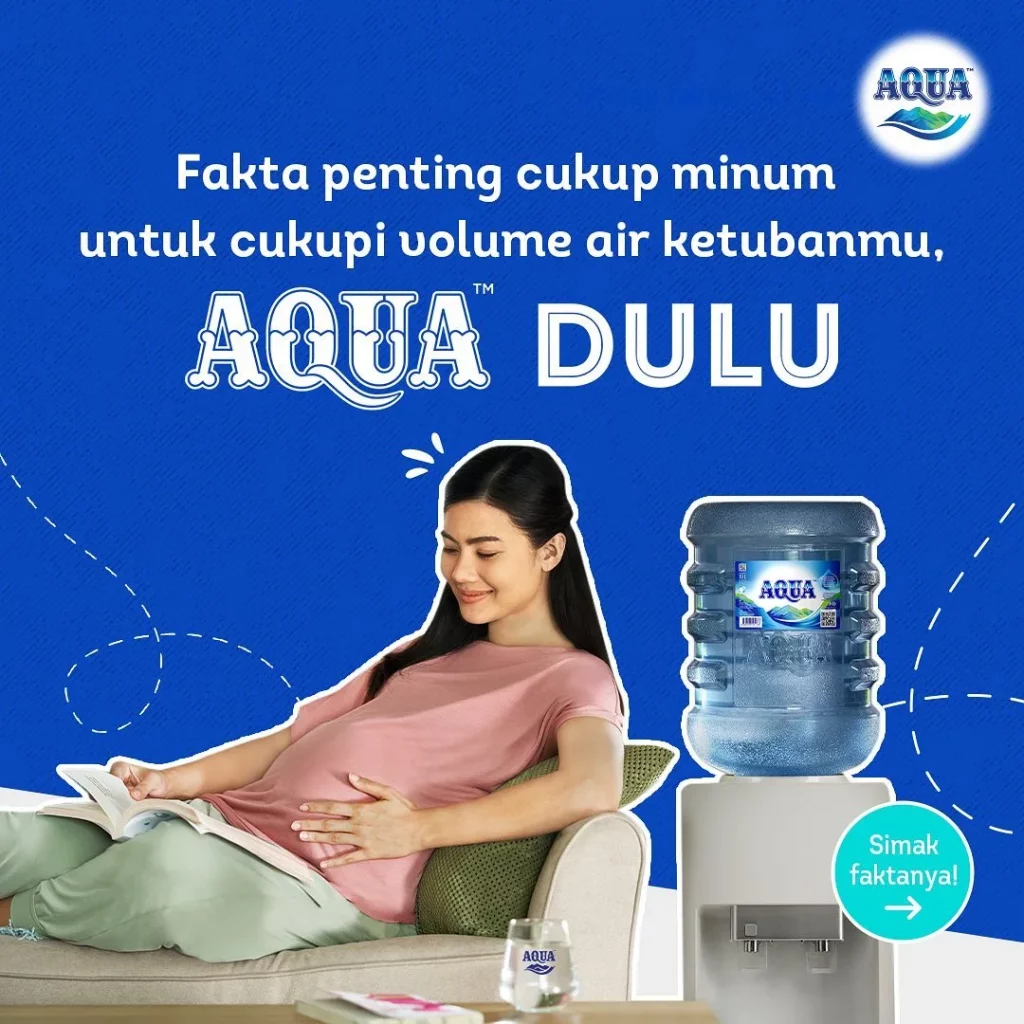 contoh iklan aqua untuk ibu hamil