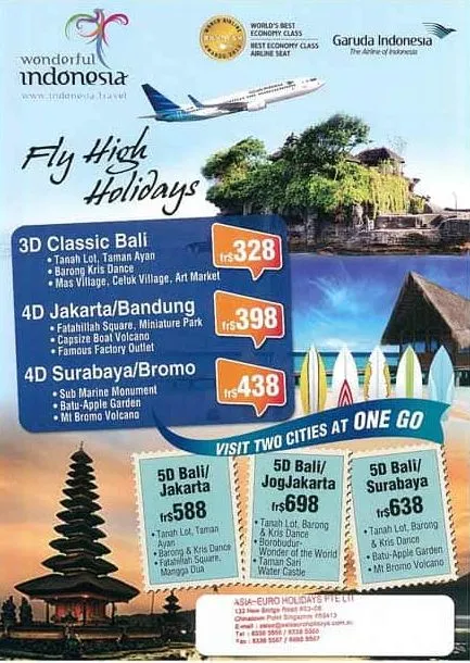 iklan penerbangan wisata indonesia