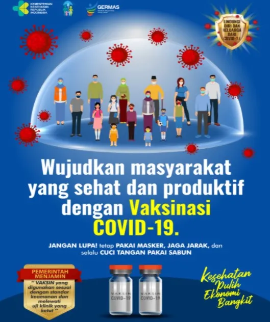 contoh iklan layanan masyarakat tentang vaksin covid