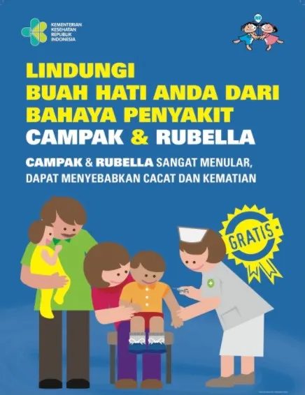 contoh iklan layanan masyarakat tentang bahaya campak dan rubella